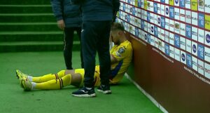 Denis Drăguş, în lacrimi! Atacantul naţionalei a fost eliminat la 2 minute după ce a intrat pe teren