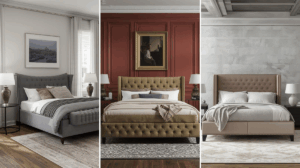 (P) Paturi tapițate – ghid de alegere în funcție de spațiu, stil și funcționalitate