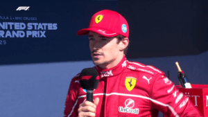 Ce a spus Charles Leclerc după ce a terminat pe 3 MP al Statelor Unite: “Un pic prea optimist”