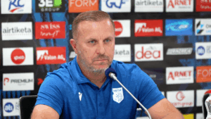 Antrenorul de la Drita, întrebat care e cel mai periculos jucător de la FCSB înainte de retur. Răspunsul dat