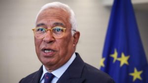 Preşedintele Consiliului European, António Costa, este primit de preşedintele Nicuşor Dan la Palatul Cotroceni