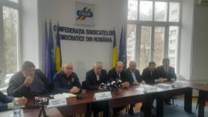 Patru mari confederaţii sindicale anunţă proteste în faţa Guvernului