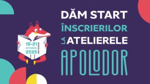 START la înscrierile pentru Atelierele APOLODOR: benzi desenate, scenariu de film, reportaj, ilustrație de carte, (…)
