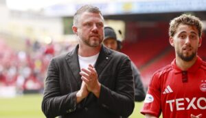 Ce a spus antrenorul lui Aberdeen despre FCSB înaintea meciului tur împotriva campioanei României!