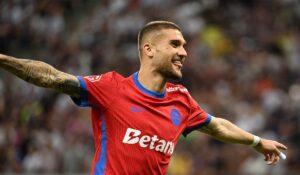 Daniel Bîrligea, două goluri într-o săptămână la FCSB. Reușită de senzație în meciul cu UTA
