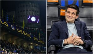 Atmosferă incendiară la Inter – AC Milan. Fanii au făcut show sub privirile lui Cristi Chivu