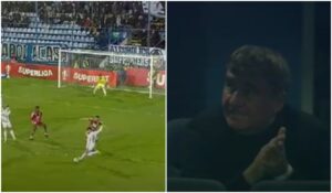 Ionuț Vînă, gol de senzație în Farul – Botoșani. L-a făcut și pe Gică Hagi să aplaude în lojă
