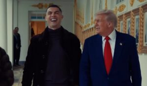 Au apărut imaginile cu Cristiano Ronaldo şi Donald Trump la Casa Albă: “Cei mai buni din istorie”