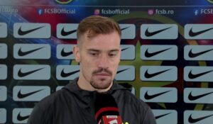 “Suntem supăraţi!” Darius Olaru, prima reacţie după FCSB – Inter d’Escaldes 3-1: “Nu cred că suntem 100%”