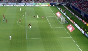 “Scăriţa” lui David Miculescu, anulată de VAR în FCSB – Inter d’Escaldes! Radunovic, pasă de excepţie