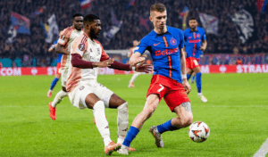 Vestea primită de Olympique Lyon de la UEFA, după ce fosta adversară a FCSB-ului a fost retrogradată în Ligue 2!