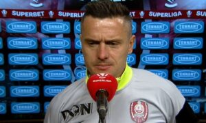 Antrenorul lui CFR, dărâmat şi el la ultimul lui meci pe banca ardelenilor! Ce a spus după ce Munteanu a plâns