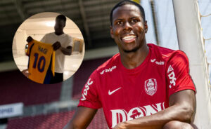 Kurt Zouma a primit cadou un tricou cu Gică Hagi la naționala României! Reacția fotbalistului francez