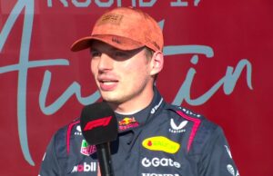 Reacţia lui Max Verstappen după ce a obţinut pole-position-ul în Statele Unite: “Maşina a fost foarte puternică”