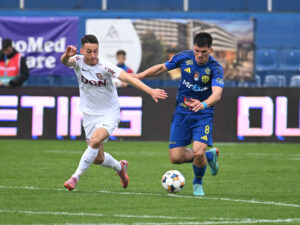 Unirea Slobozia – CFR Cluj 0-1. Ardelenii au punctat după o fază controversată