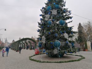 Mii de lumini și zeci de brazi: Iașul deschide sezonul de Sărbători