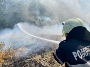 IGSU: COD ROȘU de caniculă. Cetăţenii sunt sfătuiţi să nu aprindă focul în zone cu vegetaţie uscată