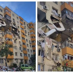 Explozie puternică în cartierul Rahova din București. Două etaje ale unui bloc din zona Sebastian, complet distruse