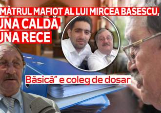 Cumătrul mafiot al lui Mircea Băsescu, una caldă, una rece! „Băsică” e coleg de dosar