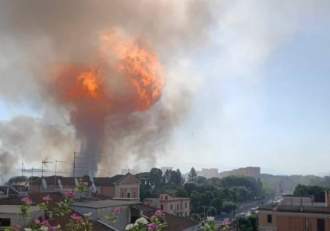 Explozie puternică la o benzinărie din Roma! Mai multe persoane au fost rănite, trei dintre ele sunt în stare gravă
