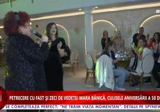 Mara Bănică, declarații exclusive despre propria petrecere. Zeci de vedete, prezente la marele eveniment