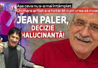 Așa ceva nu s-a mai întâmplat. Un mare artist s-a hotărât cum vrea să moară. Jean Paler, decizie halucinantă!