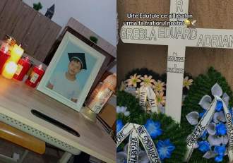 Copilul de 12 ani, din Ialomița, ucis de un șofer beat, a fost înmormântat! Prietenii lui au făcut un gest sfâșietor