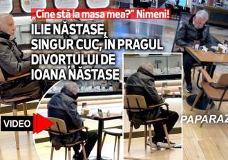„Cine stă la masa mea?” Nimeni! Ilie Năstase, singur cuc, în pragul divorțului de Ioana Năstase
