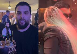 Lambada l-a sărbătorit pe Tzancă Uraganu în fața a mii de oameni: ”La mulți ani, bărbatul meu”