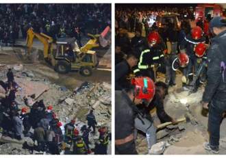 19 oameni au murit, după ce două clădiri s-au prăbușit. Cel puțin 16 persoane au fost rănite, iar căutările continuă