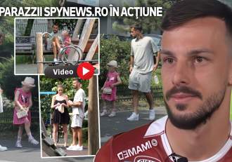 Jakub Hromada, imagini rare cu fetiţa şi soţia! Cum a fost surprins jucătorul de la Rapid | PAPARAZZI