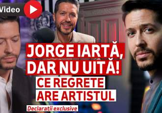 Jorge iartă, dar nu uită! Ce regrete are artistul. Declarații exclusive | VIDEO