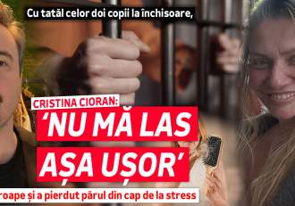 Cu tatăl celor doi copii la închisoare, Cristina Cioran: ‘Nu mă las aşa uşor’! Actriţa aproape şi-a pierdut părul (…)