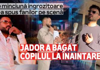 Ce minciună îngrozitoare le-a spus fanilor pe scenă. Jador a băgat copilul la înaintare
