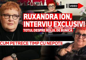 Ruxandra Ion, interviu exclusiv! Totul despre rolul de bunică. Cum petrece timp cu nepoții | VIDEO
