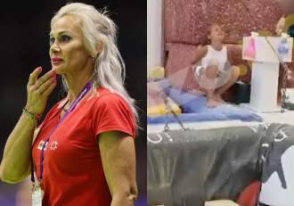 Camelia Voinea, filmată în timp ce își abuzează fiica în sala de gimnastică. Sabrina Voinea: ”Mami, nu mai pot!”