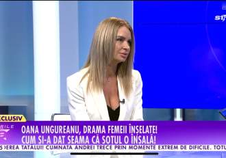 Oana Ungureanu, interviu exclusiv! De ce nu a divorțat de soț, deși suspecta că este înșelată cu Valentina Aldea