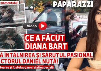 Imaginile momentului! Ce a făcut Diana Bart după întâlnirea şi sărutul pasional cu actorul Daniel Nuţă! (…)