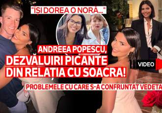 Andreea Popescu, dezvăluiri picante din relația cu soacra! Problemele cu care s-a confruntat vedeta: 