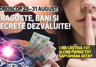 Horoscop săptămânal 25–31 august 2025: Energie nouă, schimbări și claritate pentru toate zodiile