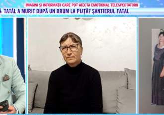 Daniela își plânge soțul, mort în urma unui accident. Bărbatul ar fi fost ucis de un șofer vitezoman