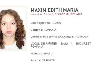 Tânăra de 14 ani, dispărută din București, a fost găsită! Edith Maxim era într-o casă din Constanța: ”Caut pe cineva (…)