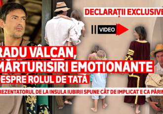Radu Vâlcan, mărturisiri emoționante despre rolul de tată. Prezentatorul de la Insula Iubirii spune cât de implicat (…)
