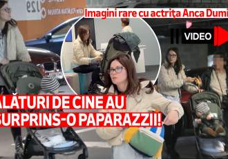 Imagini rare cu actriţa Anca Dumitra! Alături de cine au surprins-o paparazzii!