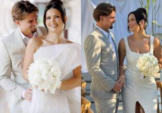 Răzvan Marin și Crina s-au cununat civil! Imagini superbe de la nunta elegantă a fotbalistului | FOTO