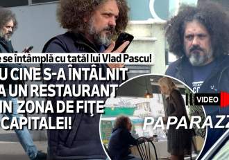 Ce se întâmplă cu tatăl lui Vlad Pascu! Cu cine s-a întâlnit la un restaurant din zona de fiţe a Capitalei! Imagini (…)