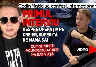 Codin Maticiuc, confesiuni emoţionante! Primul interviu despre operaţia pe creier, suferită de mama sa! Cum se simte (…)