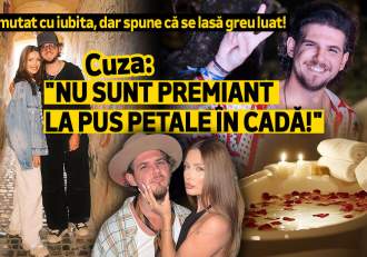 S-a mutat cu iubita, dar spune că se lasă greu luat! Cuza: 