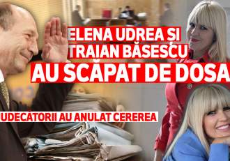Elena Udrea și Traian Băsescu au scăpat de dosar | Judecătorii au anulat cererea