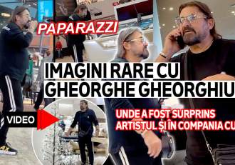 Imagini rare cu Gheorghe Gheorghiu! Unde a fost surprins artistul şi în compania cui | PAPARAZZI